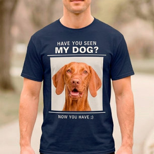 Camiseta Dueño de Perro Divertido Foto de Mascota Personali