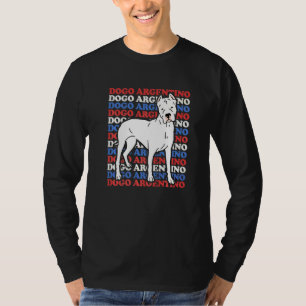 Camiseta Dueño de perro Dogo Argentinos Dogo Argentino  1