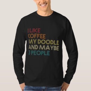 Camiseta Dueño de perro Goldendoodle Café Amantes de regalo