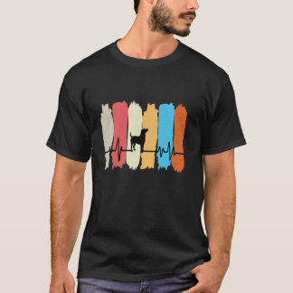 Camiseta Dueño de perro latido pincelada arte veterinario c