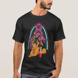 Camiseta Dueño de perro lindo perro mascota Estudiante esco