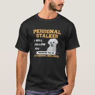 Camiseta Dueño de perro maltés tras cita de papá y cachorro