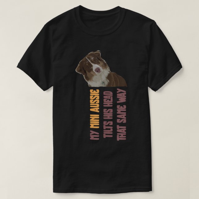Camiseta Dueño de perro Mascota Doggie Perro Pastor Austral (Diseño del anverso)
