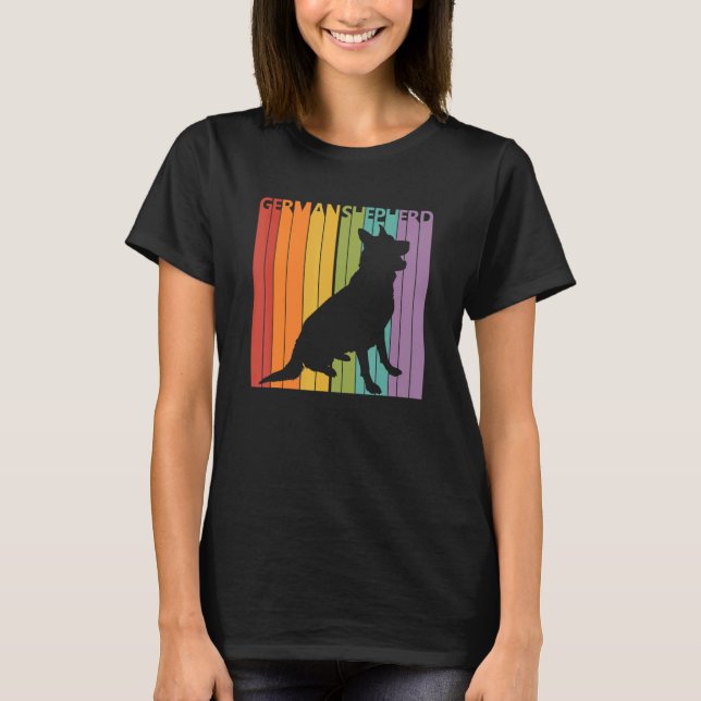 Camiseta Dueño de perro pastor alemán lindo (Anverso)