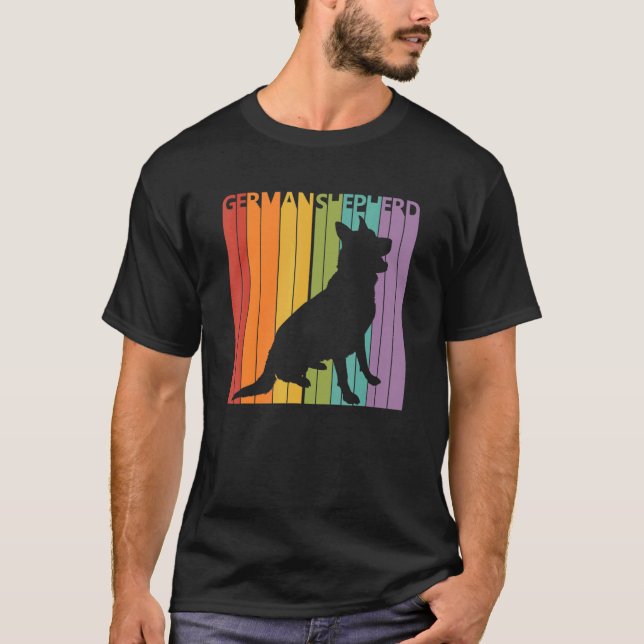 Camiseta Dueño de perro pastor alemán lindo (Anverso)