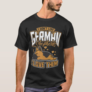 Camiseta Dueño de perro perro Perro Mascota Pastor alemán