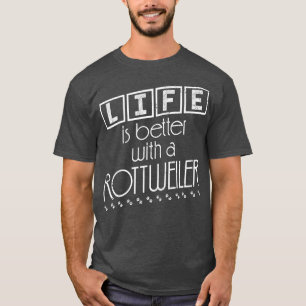 Camiseta Dueño de perro Regalo de amor Perros Rottweiler