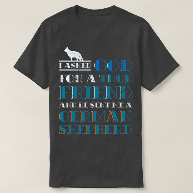 Camiseta Dueño de perro Regalo Mascota Animales Pastor alem (Diseño del anverso)