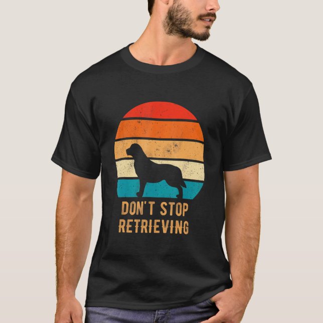Camiseta Dueño de perro Retriever Dorado (Anverso)