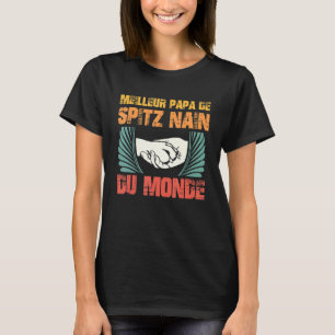 Camiseta Dueño De Perro Spitz Para Mujeres Hombres
