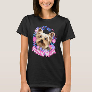 Camiseta Dueño de Perro Terrier Cute Yorkie Mom Yorkshire