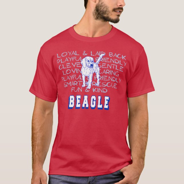 Camiseta Dueño de perros Beagle Perro Raza Regalo Animal ch (Anverso)
