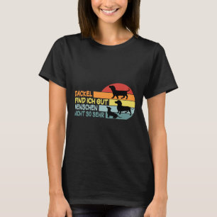Camiseta Dueño de perros de Teckel Dachshund
