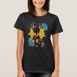 Camiseta Dueño de Pinscher Miniatura Perro Min Pinscher Lin