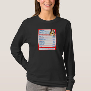 Camiseta Dueño de raza de perro collie Hechos divertidos de