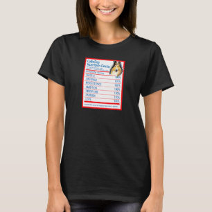 Camiseta Dueño de raza de perro collie Hechos divertidos de