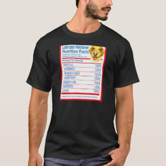 Camiseta Dueño de raza de perro Labrador Retriever Nutrició