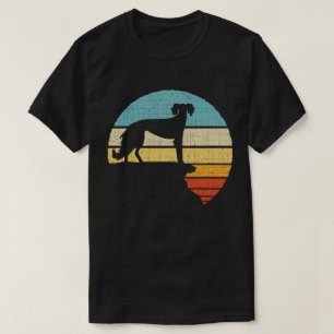 Camiseta  Dueño de Saluki Retro Vintage Años 60 70 Amante d