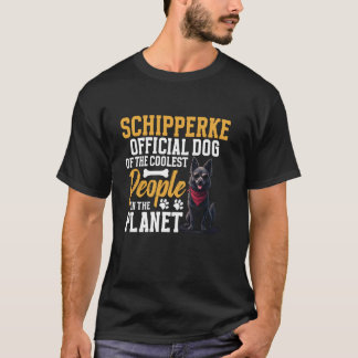 Camiseta Dueño de Schipperke Entusiasta de Perros Dueño de