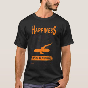 Camiseta Dueño de serpientes no puede comprar felicidad com