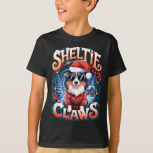 Camiseta Dueño de Shetland Sheepdog Disfraz Sheltie Garras