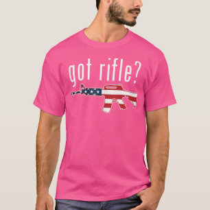 Camiseta Dueño De Un Arma De Rifle Negro Obtuvo Un Hun Táct