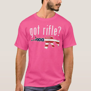Camiseta Dueño De Un Arma De Rifle Negro Obtuvo Un Hun Táct