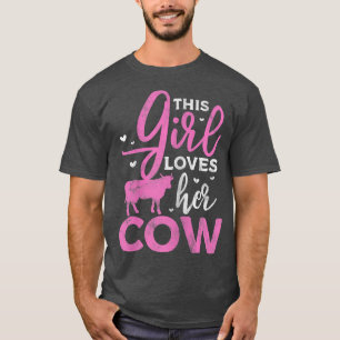 Camiseta Dueño de vaca amante de la vaca agricultor de vaca