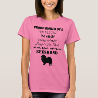 CAMISETA DUEÑO DEL KEESHOND