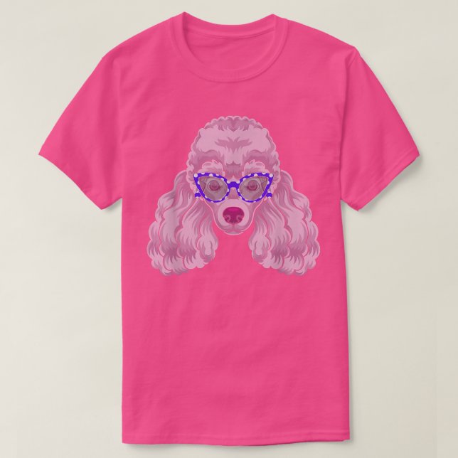 Camiseta Dueño del Mascota Dog Lover Gafas de sol Guay Anim (Diseño del anverso)