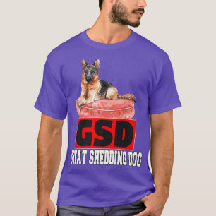 Camiseta Dueño del Mascota Pastor Alemán GSD Gran Perro de 