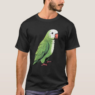 Camiseta Dueño del Mascota Quaker Parrot Green Bird