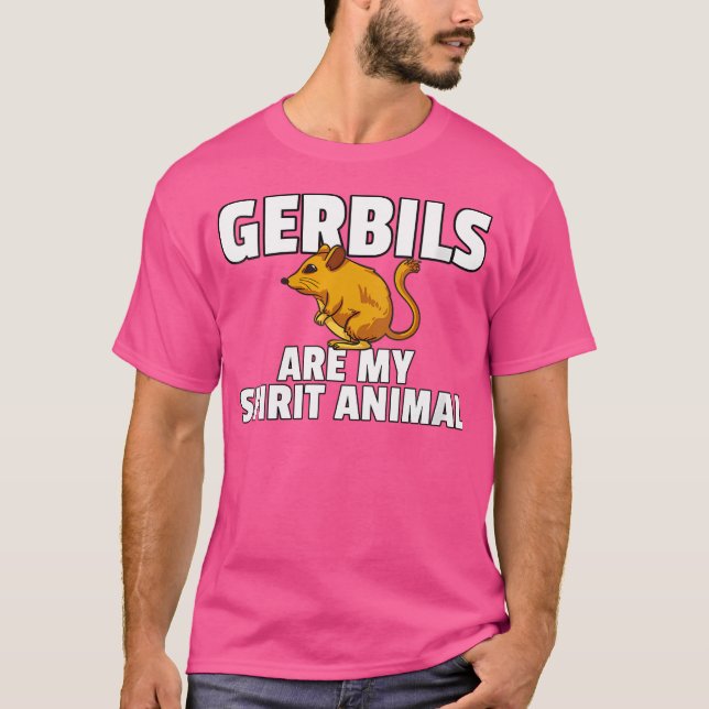 Camiseta Dueño del ratón del desierto de Gerbil (Anverso)