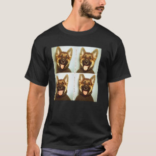 Camiseta Dueño divertido de cachorro de perro pastor alemán