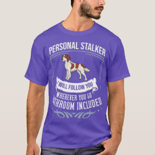 Camiseta Dueño Irlandés De Cachorros Rojos Y Blancos