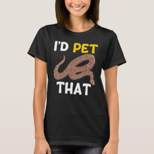 Camiseta Dueño keniano de serpiente de maní y boa Mascota q