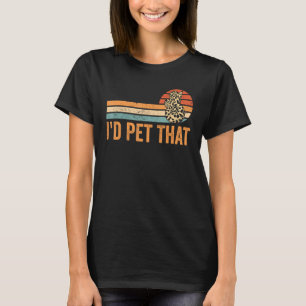 Camiseta Dueño keniano de serpientes de maní y boa Mascota 