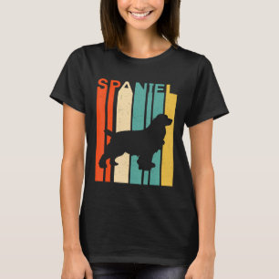Camiseta Dueño retro vintage español de perros de silueta