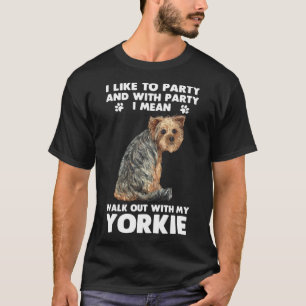 Camiseta Dueño Terrier De Yorkshire Sale Con Mi Yorkie