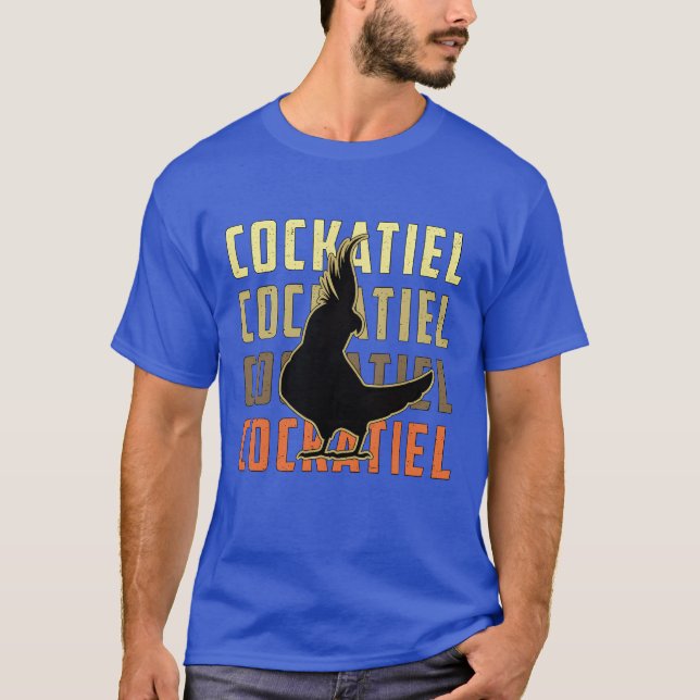 Camiseta Dueños de Cockatiel Parrot Lover Cute Cockatiels B (Anverso)