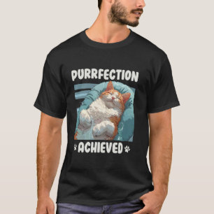 Camiseta Dueños de gato Van turco PERFECCIÓN LOGRADA Divert