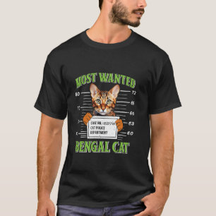Camiseta Dueños de gatos bengalí AMADOS DUEÑOS DE GATOS BEN