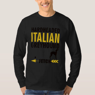 Camiseta Dueños de perros de Greyhound K9 Cachorros pelirro