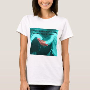 Camiseta Duerma una buena noche lejos de las noticias