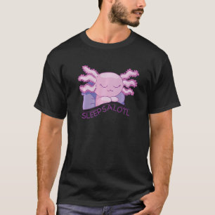 Camiseta Duerme mucho, soñando Axolotl