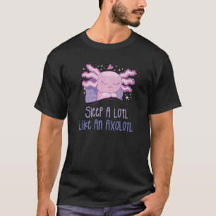 Camiseta Duermen Mucho Como Un Anfibio Ajolote Ajolotes