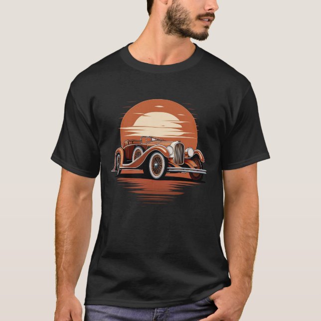 Camiseta Duesenberg Modelo J Torpedo Phaeton Carrocería (Anverso)