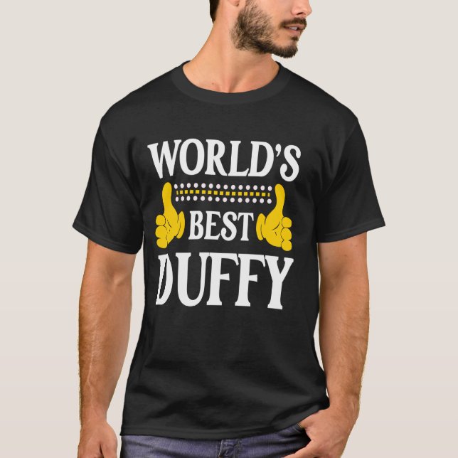 Camiseta Duffy Surname Funny Team Family Apellido World (Anverso)