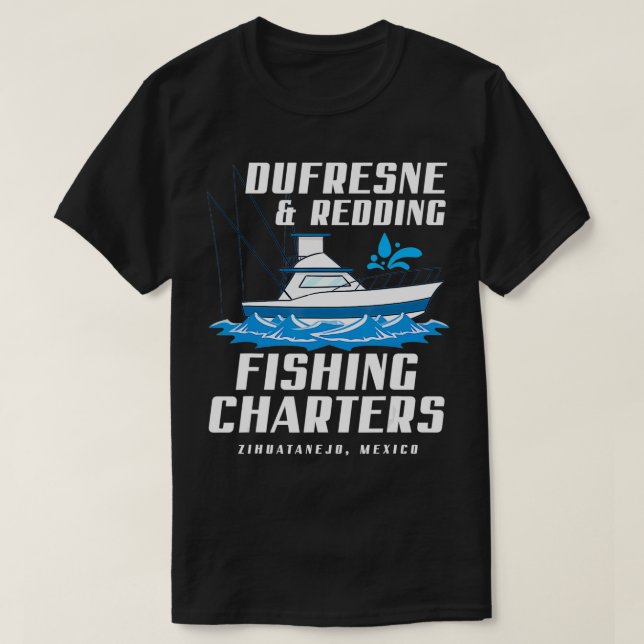 Camiseta DUFRESNE and REDDING Fishing Charters  (Diseño del anverso)