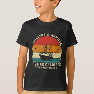 Camiseta Dufresne And Redding Fishing Charters - Barco Anti